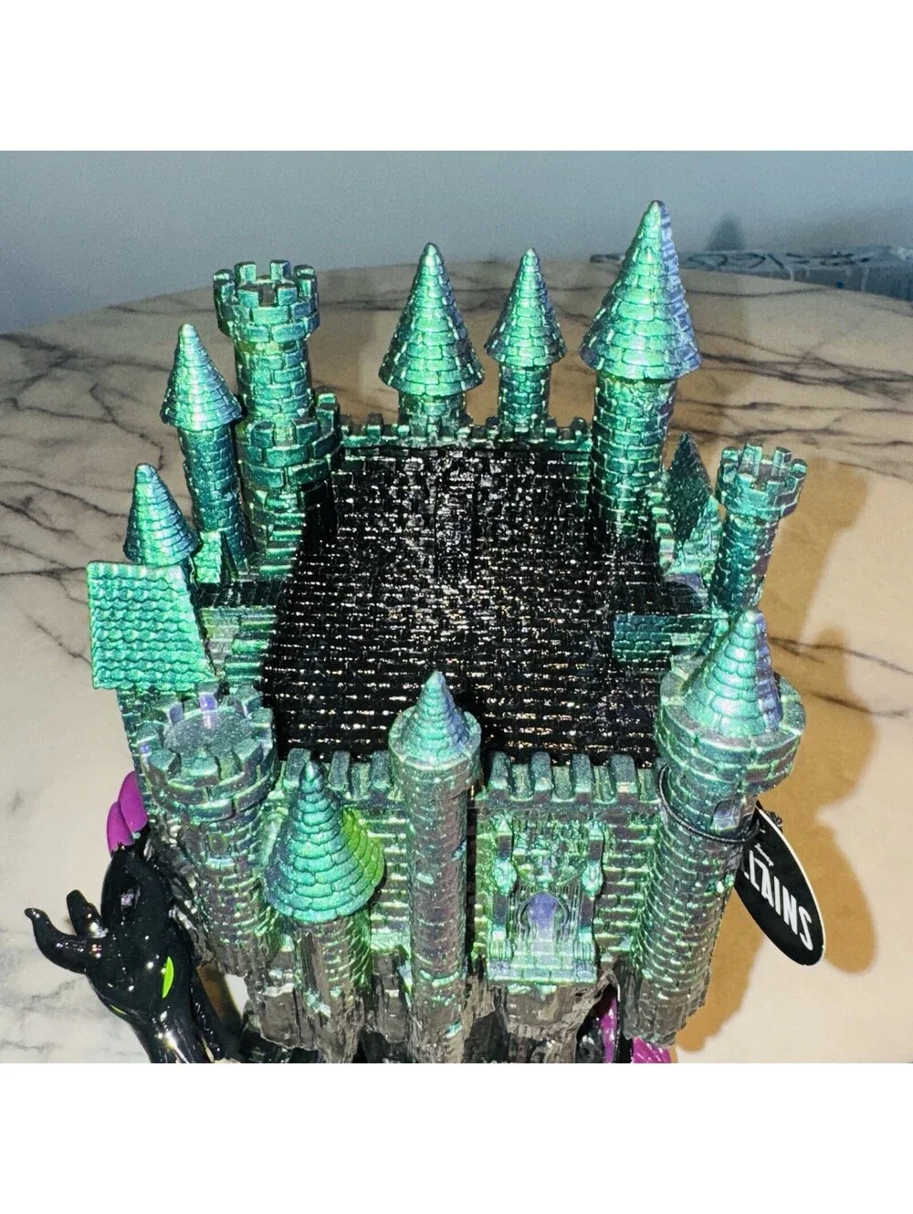 Maleficent Dragon Castle Disney Villains NEW Bath & Body Works Candle Holder